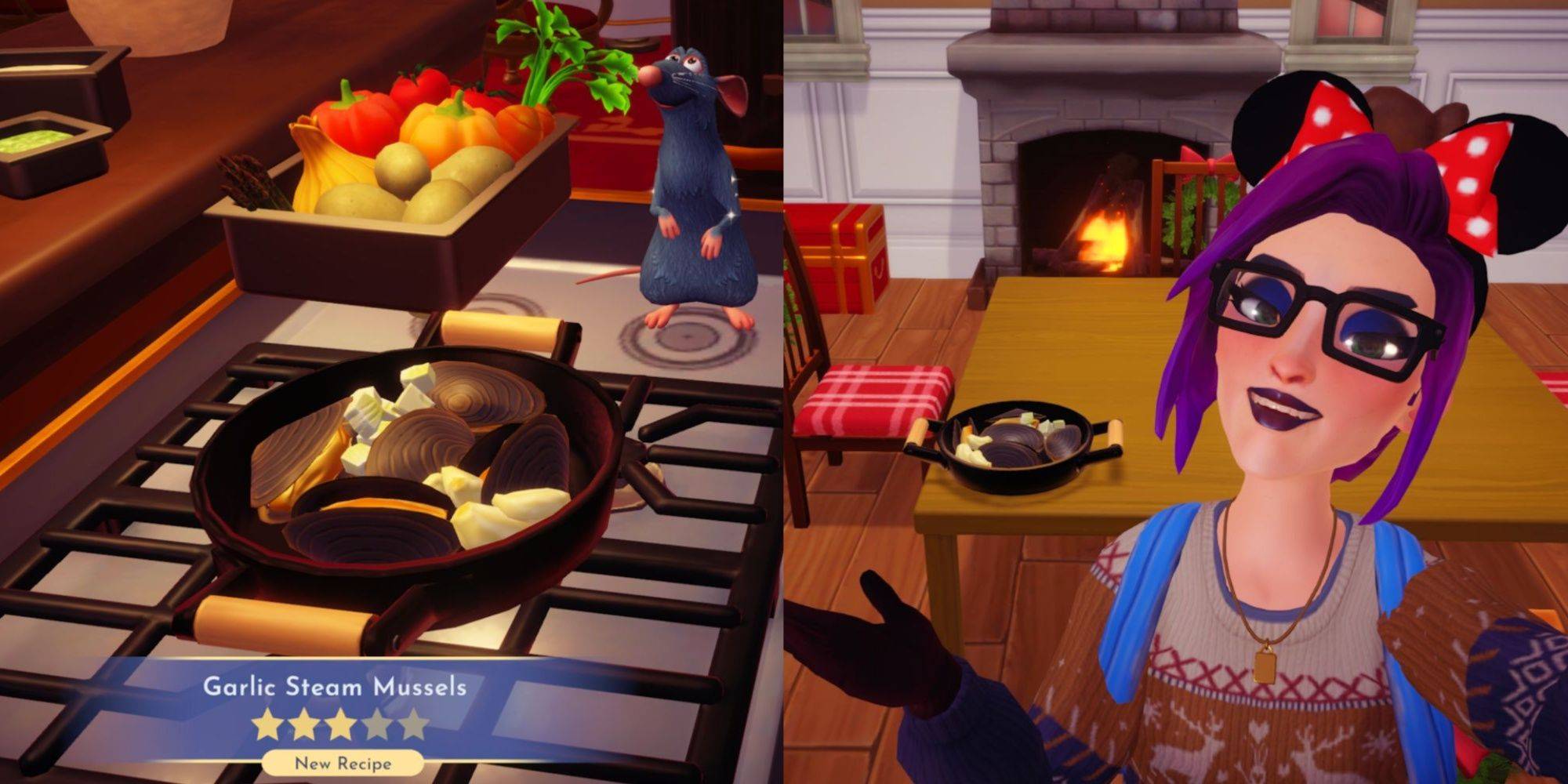 Aglio Steam Cozze rivelate in Disney Dreamlight Valley