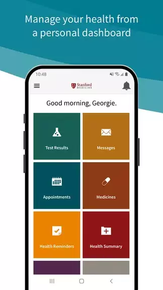 Stanford Health Care MyHealth ภาพหน้าจอ 1