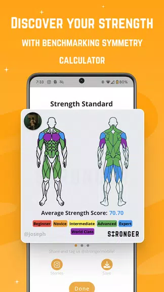 Stronger - Workout Gym Tracker ภาพหน้าจอ 2