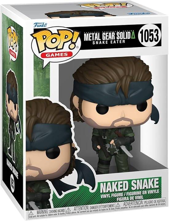 Metal Gear Solid : 새로운 뱀 먹는 사람 Funkos 사용 가능