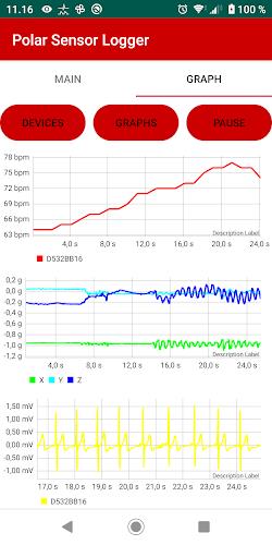 Polar Sensor Logger Tangkapan skrin 4