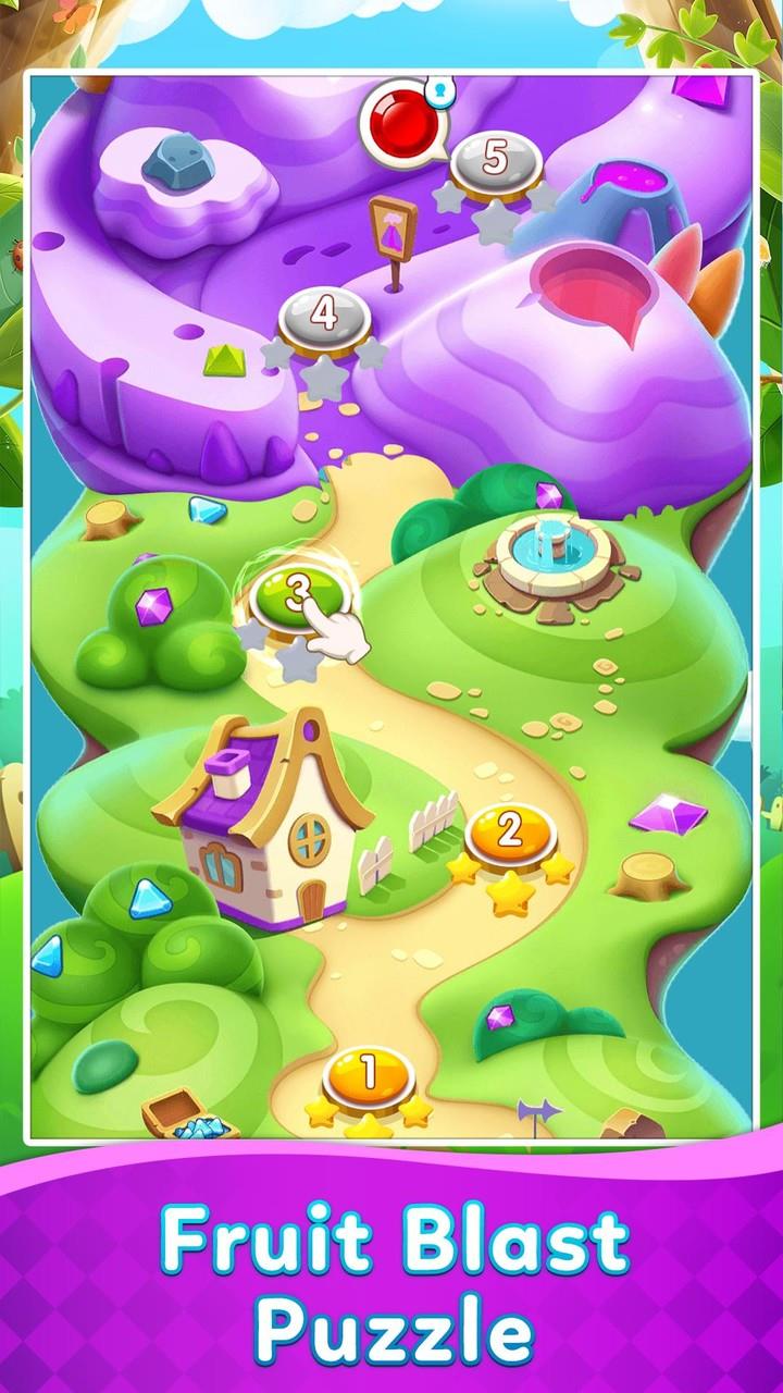 Fruit Blast Puzzle Capture d'écran 3