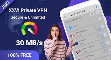 XV Private VPN - Fast Proxy Screenshot 1