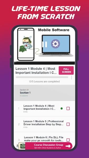 Zuber Mobile Courses ဖန်သားပြင်ဓာတ်ပုံ 2