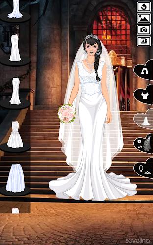 Sweet Vampire Wedding dress up স্ক্রিনশট 2