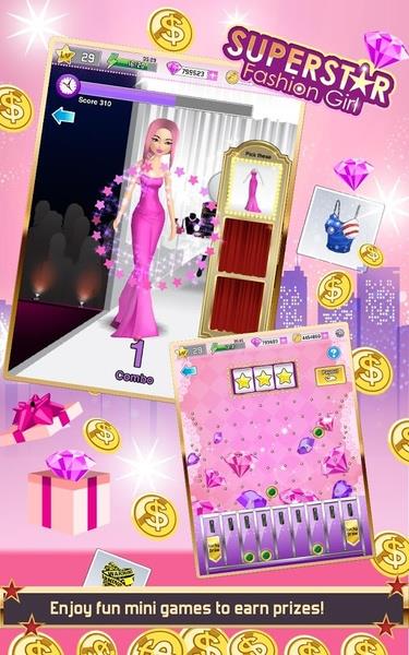 Superstar Fashion Girl Captura de tela 2