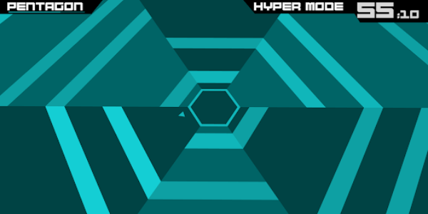 Super Hexagon Tangkapan skrin 3