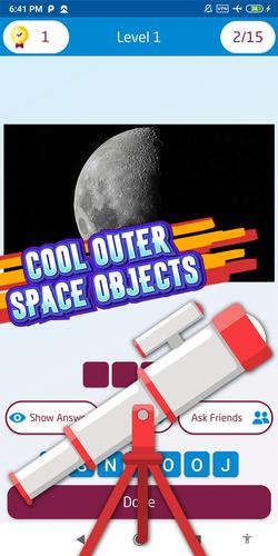 space quiz games Screenshot 4