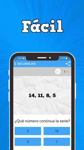 Secuencias numéricas应用截图第2张