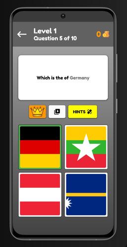 Flags Quiz - Guess The Flags ภาพหน้าจอ 2