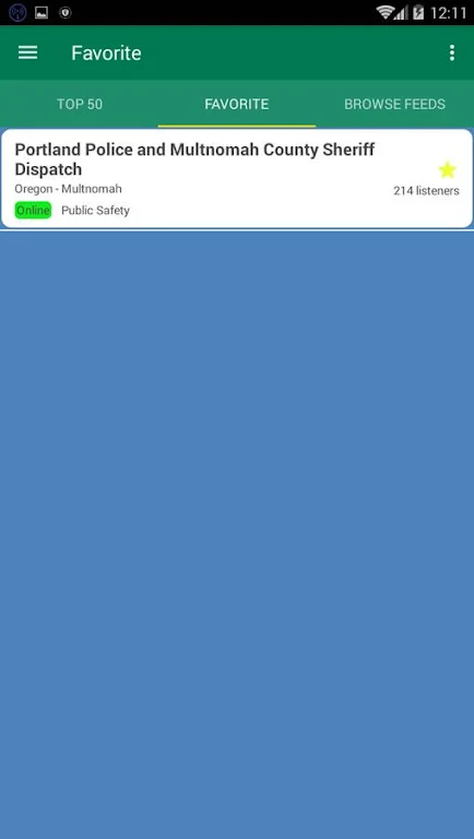 Portland Police Scanner Free Police Scanner App Schermafbeelding 2