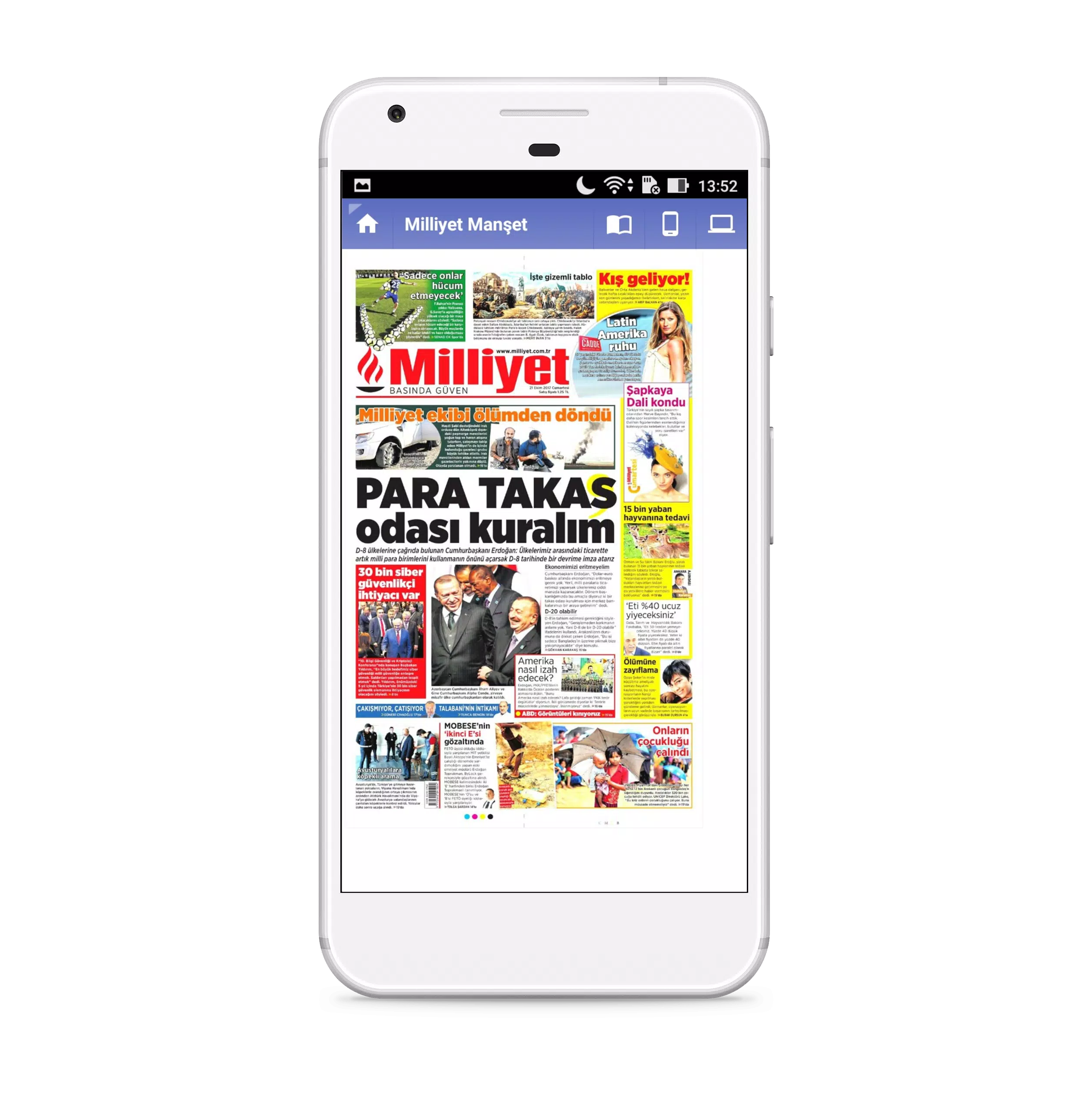 Newspapers Smart Browser Schermafbeelding 3