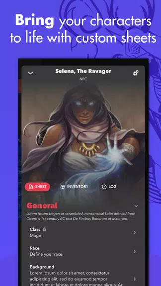 mRPG - Chat app to play RPGs應用截圖第3張