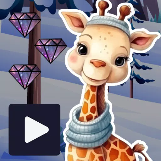 Snowy Giraffe Adventure