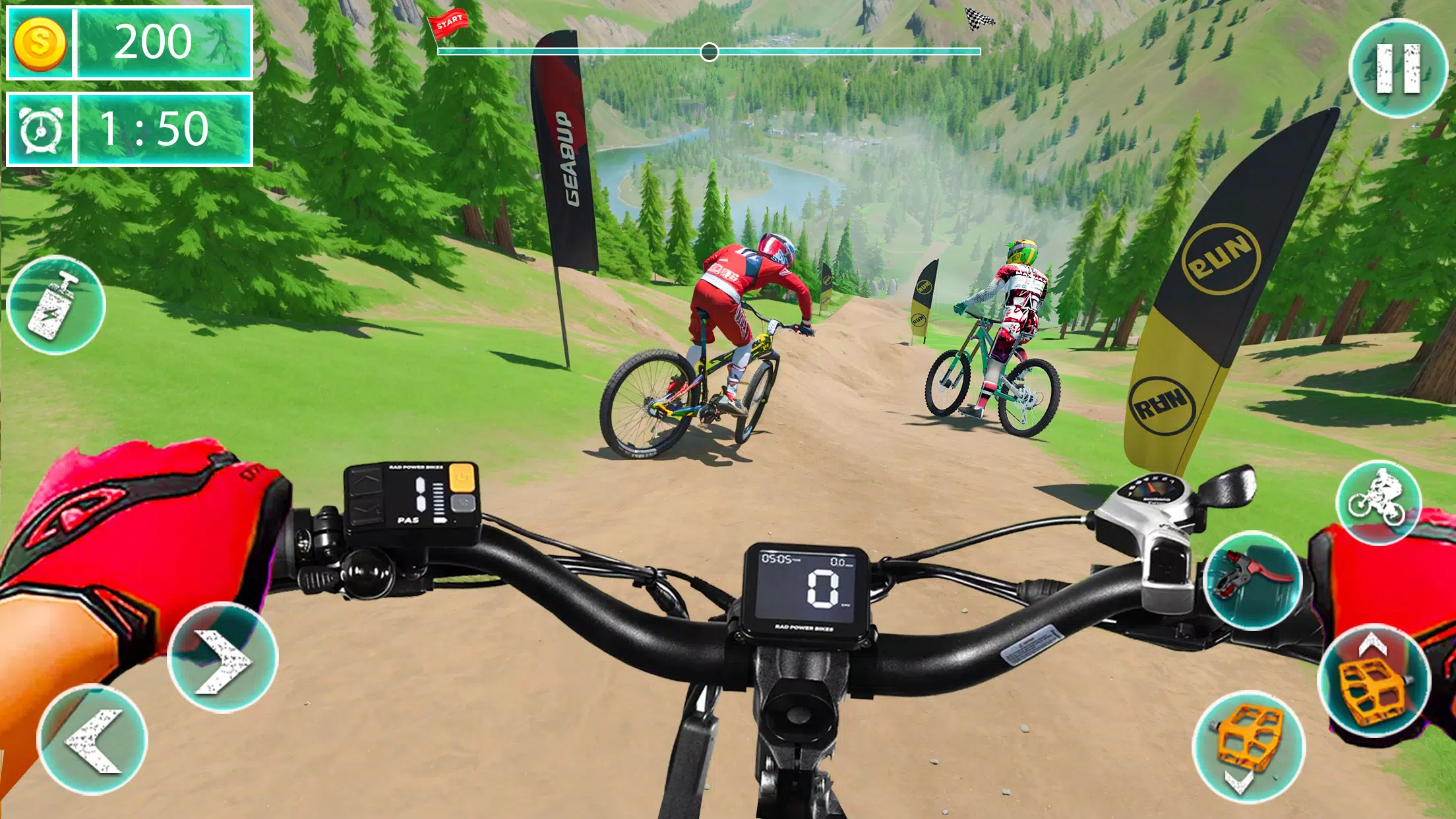 MTB Downhill: BMX Racer 스크린샷 2