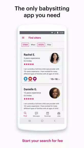 Sittercity: Find Child Care スクリーンショット 1