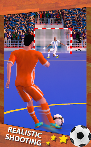 Schermata Shoot Goal - Indoor Soccer 4