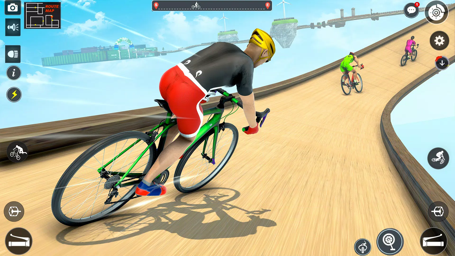 BMX Cycle Stunt Game 3D Tangkapan skrin 2