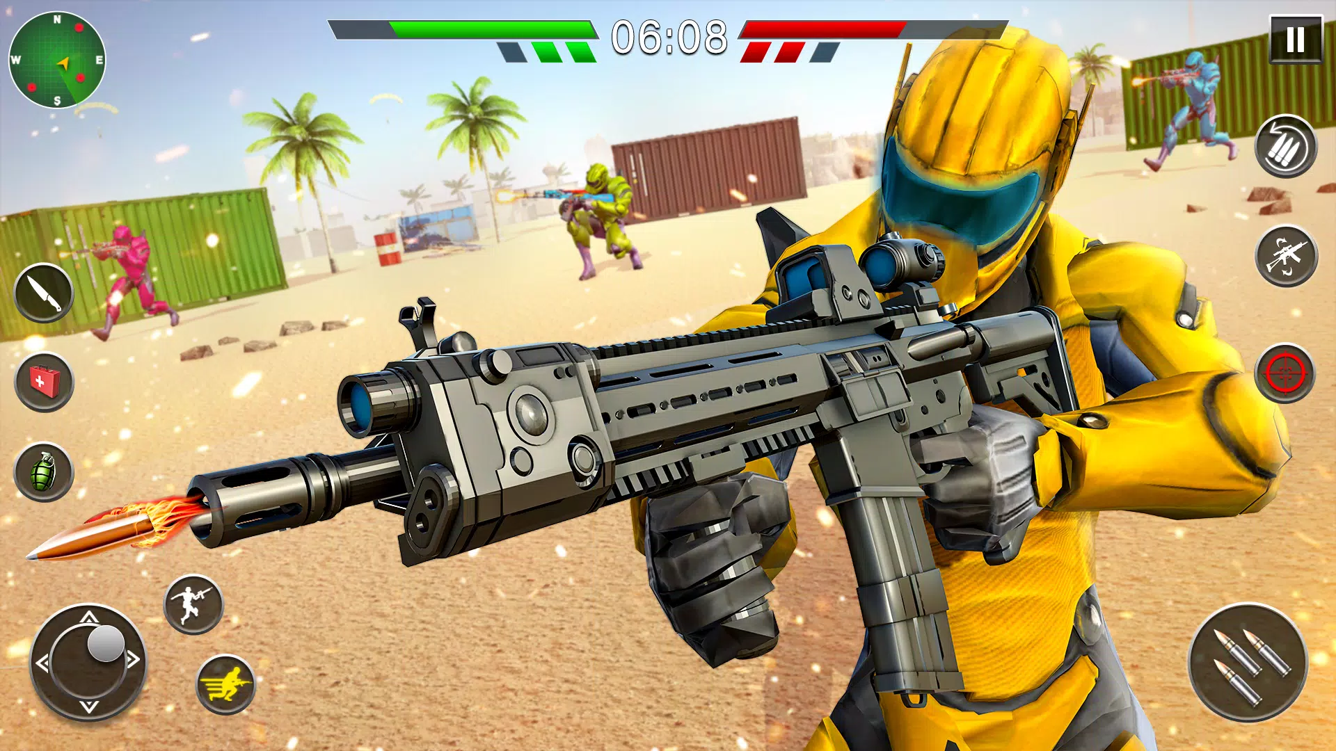 Robot fps tiro pistola juegos Captura de pantalla 1