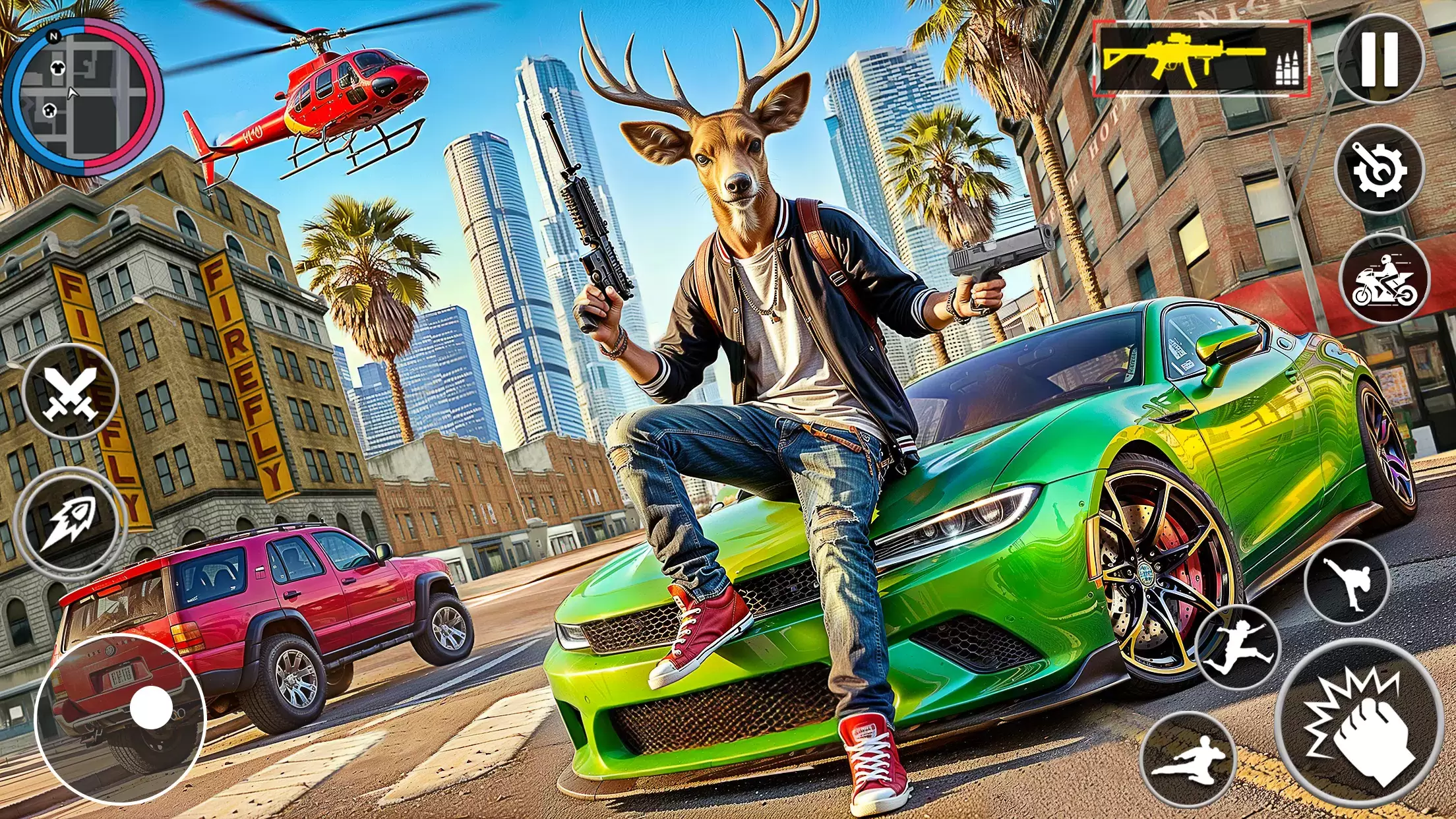 Deer Simulator 3D Open World ภาพหน้าจอ 4