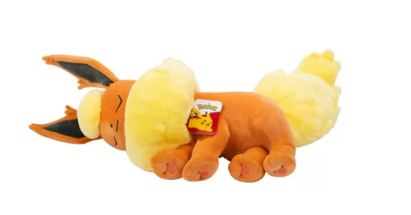 Flareon Sleeping Plush以30美元的價格返回沃爾瑪