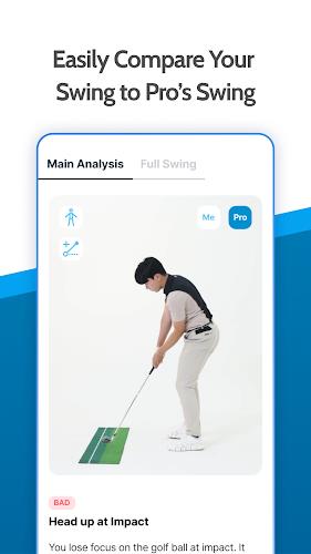 Golf Fix - AI Swing Analyzer Schermafbeelding 3