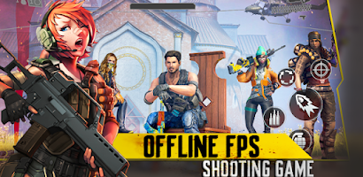 War Games Offline - Gun Games স্ক্রিনশট 1