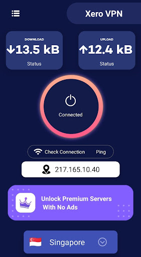 Xero VPN - Safer Internet Screenshot 1