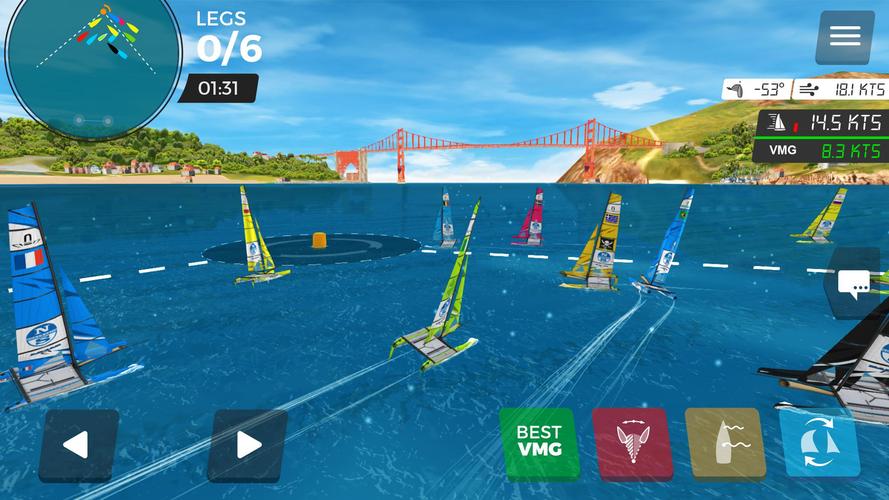 Virtual Regatta Inshore Schermafbeelding 2