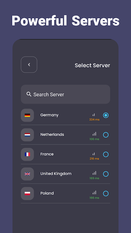 Schermata Silver VPN 3
