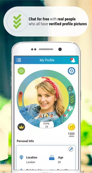 PriveTalk Real Online Dating Capture d'écran 1