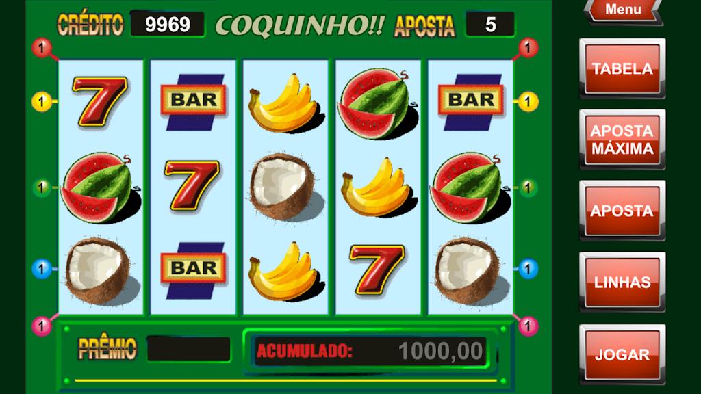 Caça Níquel do Coquinho Captura de pantalla 3