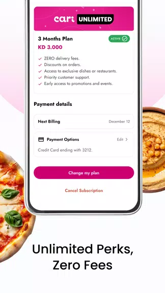 Cari: The best food delivered Schermafbeelding 2