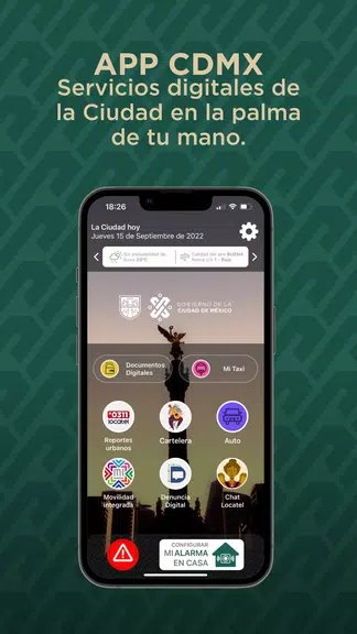 App CDMX Screenshot 1