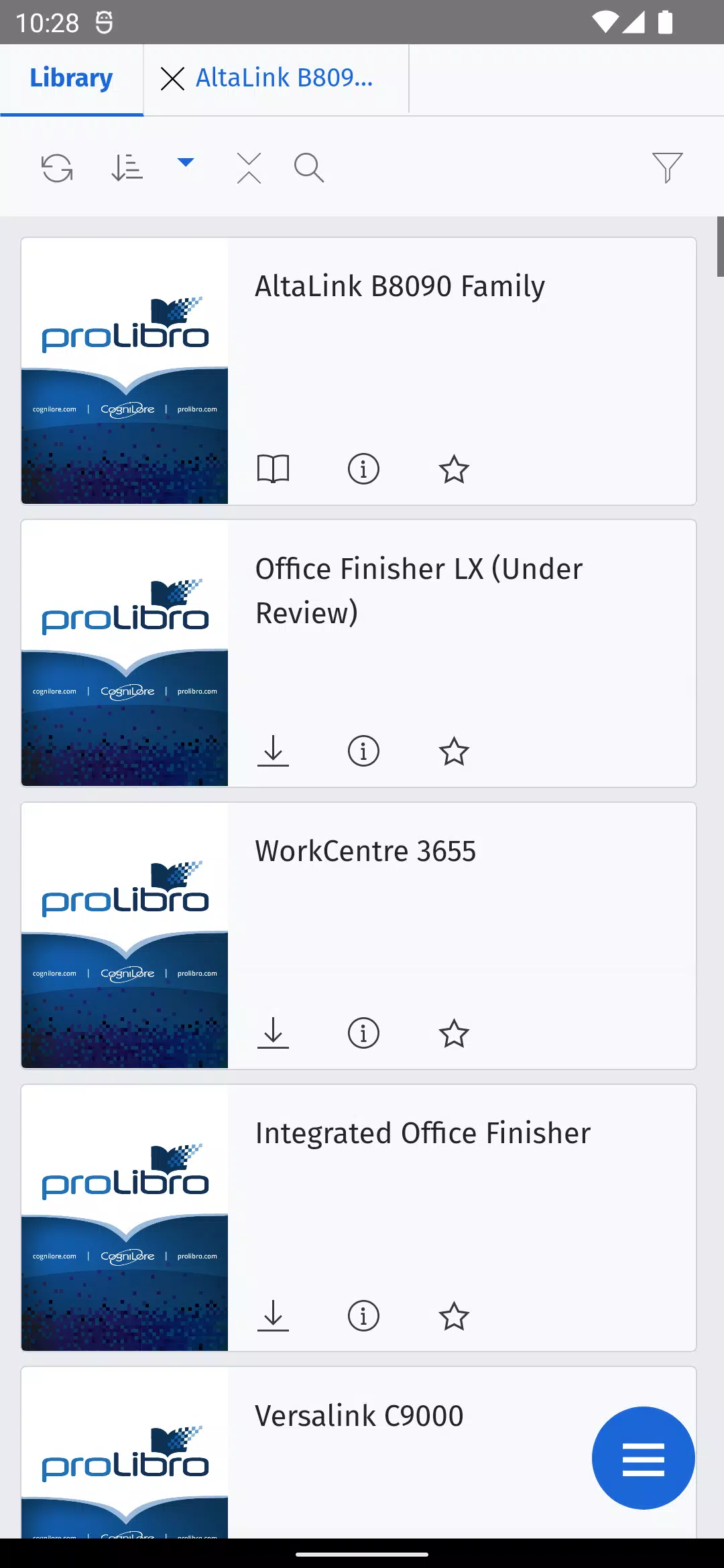 proLibro for Xerox應用截圖第1張