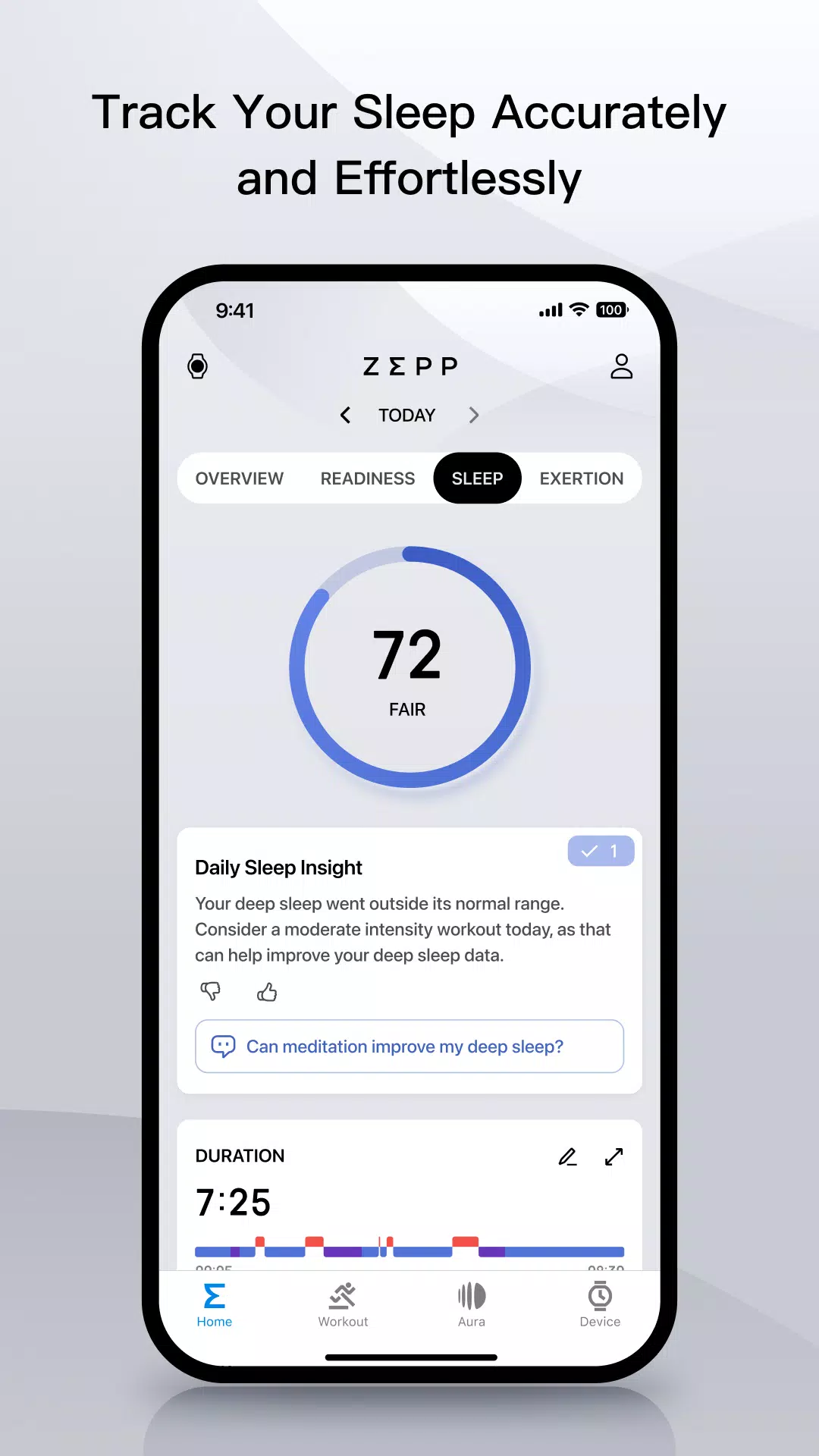 Zepp（formerly Amazfit） ภาพหน้าจอ 3
