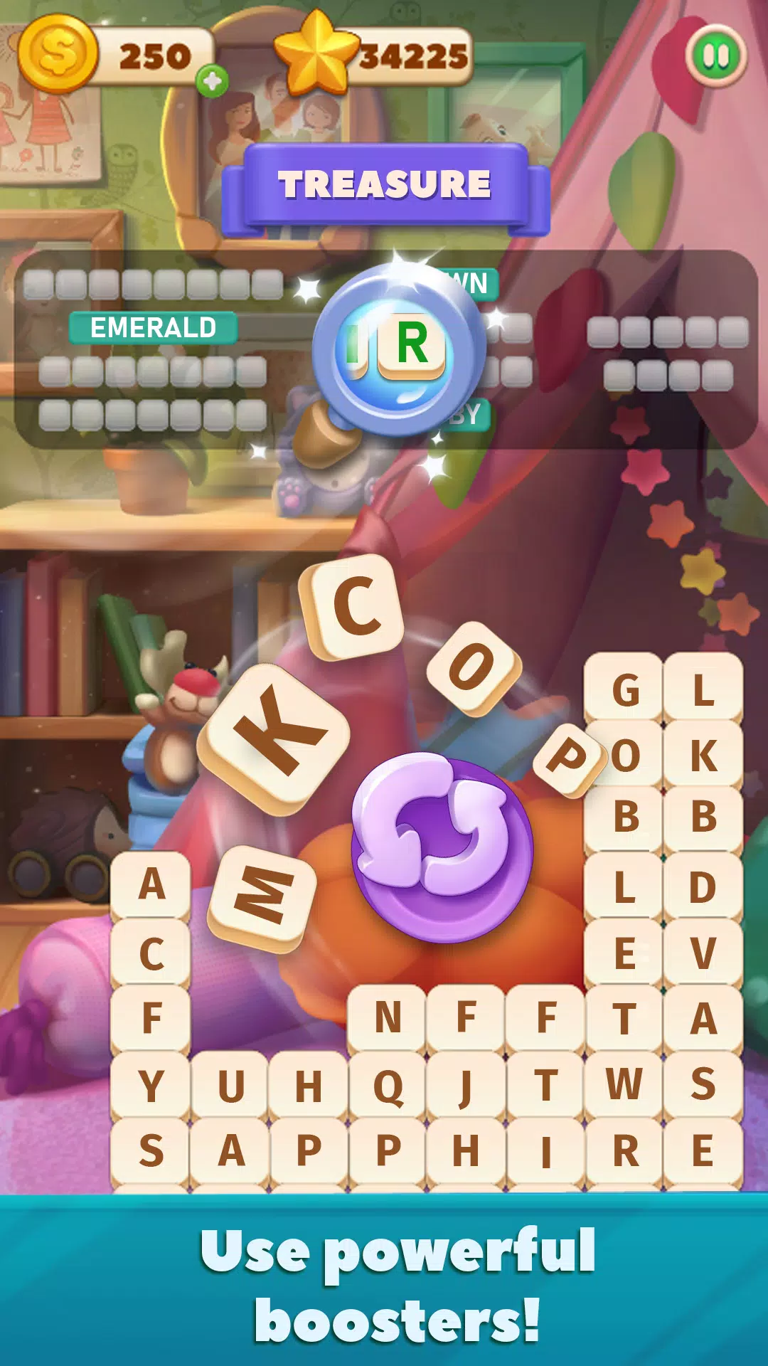 Word Scramble - Family Tales Ảnh chụp màn hình 4