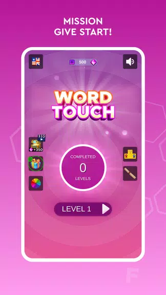 Word Touch - Crossword Puzzle Captura de pantalla 3