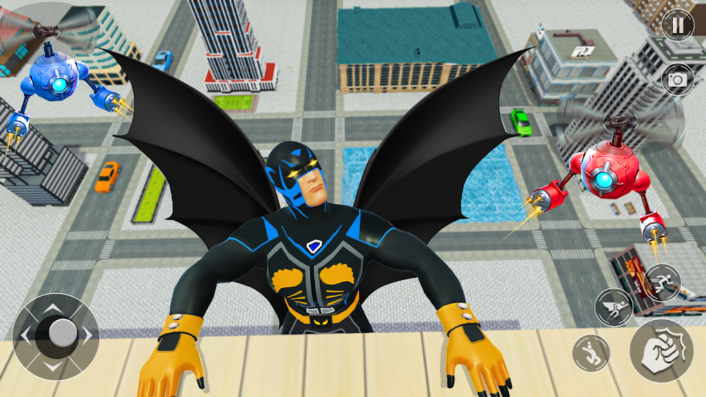 Flying Bat Robot Car Transform Screenshot 3