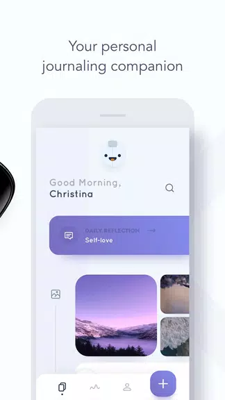 Reflectly: Mood Tracker Diary Screenshot 3