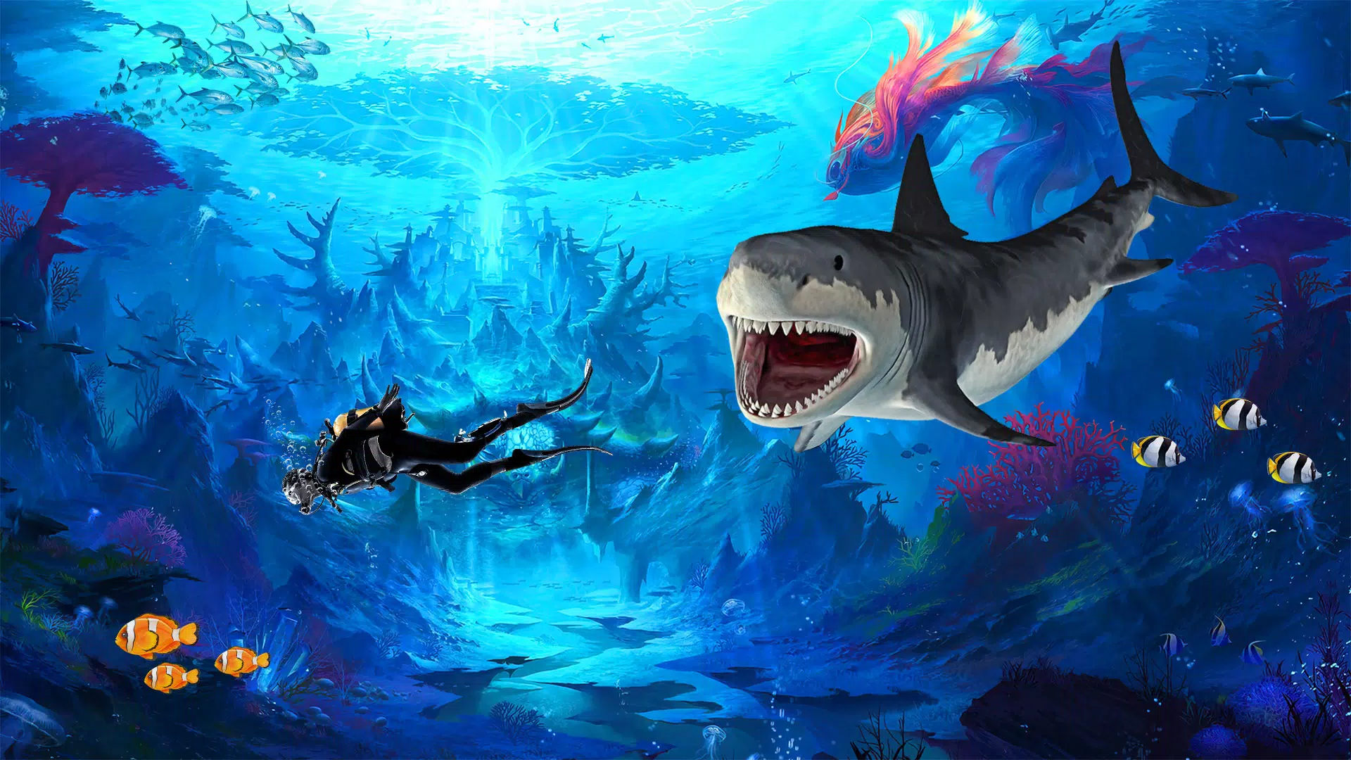 Angry Shark Games: Game 2024 Captura de tela 4