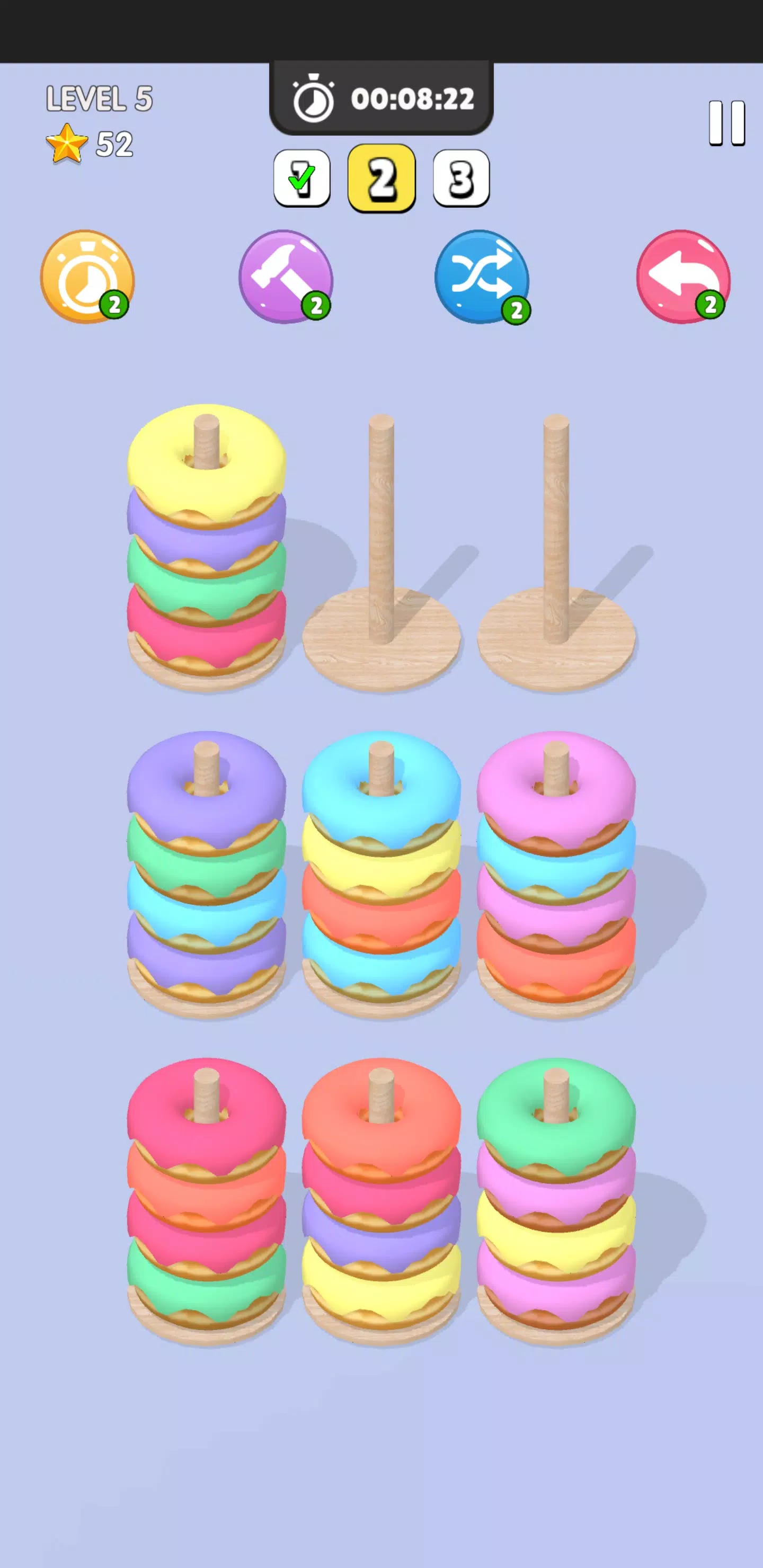 Donut Sort Скриншот 1