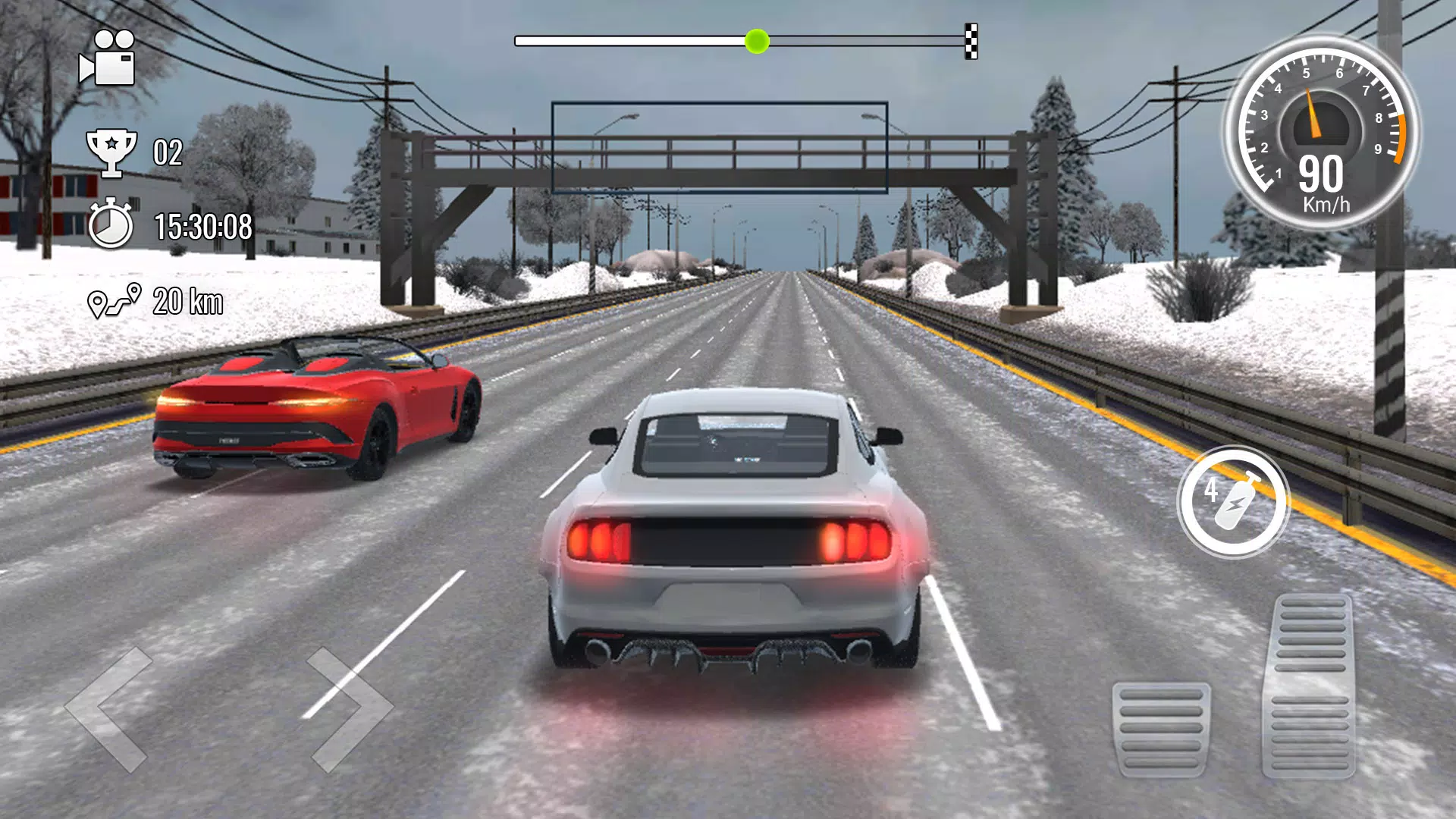 Traffic Car Driving Game ဖန်သားပြင်ဓာတ်ပုံ 3