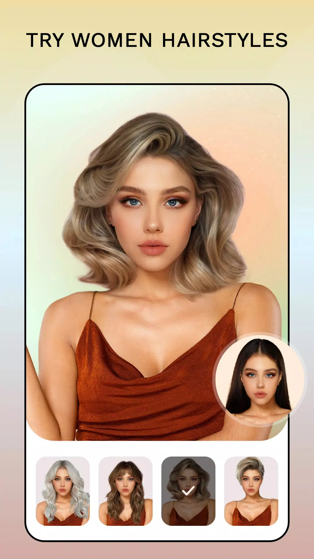 Hair Color Changer: Hairstyles স্ক্রিনশট 2