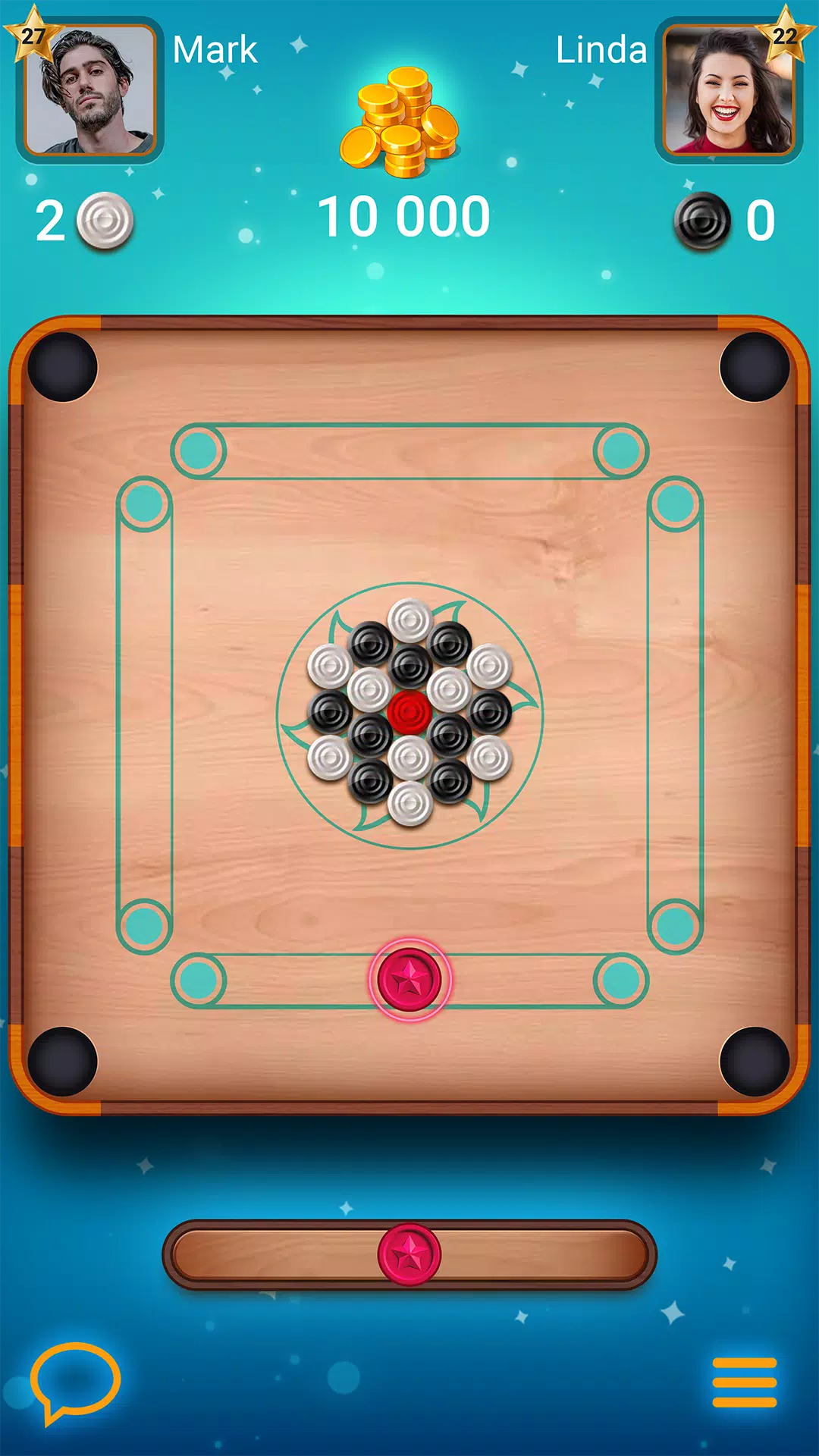 Carrom Lure - bilhar de disco Captura de tela 3