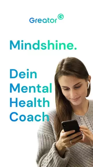 Mindshine: Mental Health Coach Captura de pantalla 1