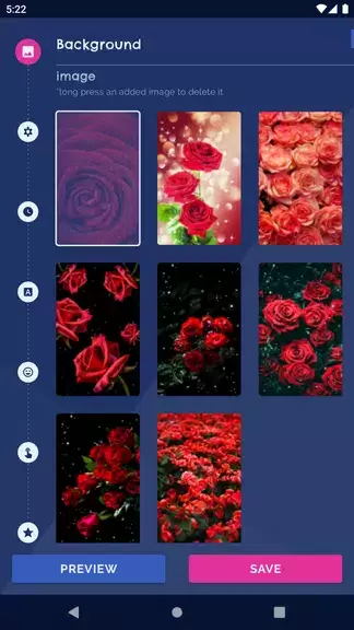 Red Rose 4K Live Wallpaper 스크린샷 1