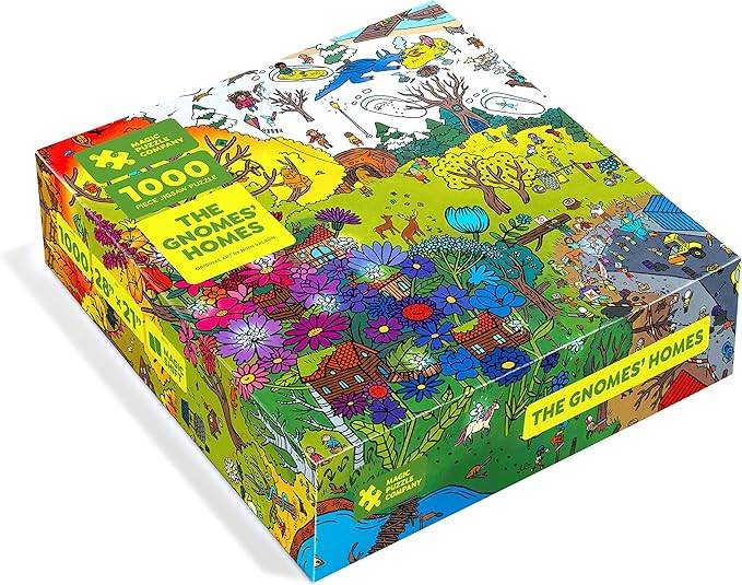 The Gnomes' Homes 1000 Piece Jigsaw Puzzle