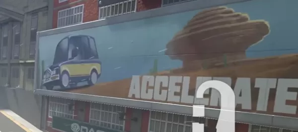 Unusual vehicle design from Mario Kart World