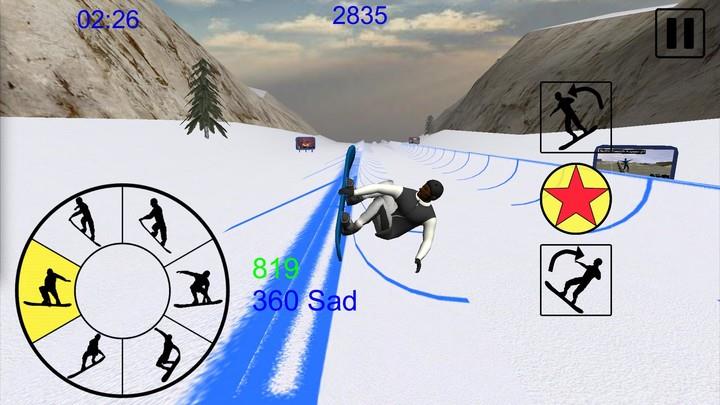 Schermata Snowboard Freestyle Mountain 3